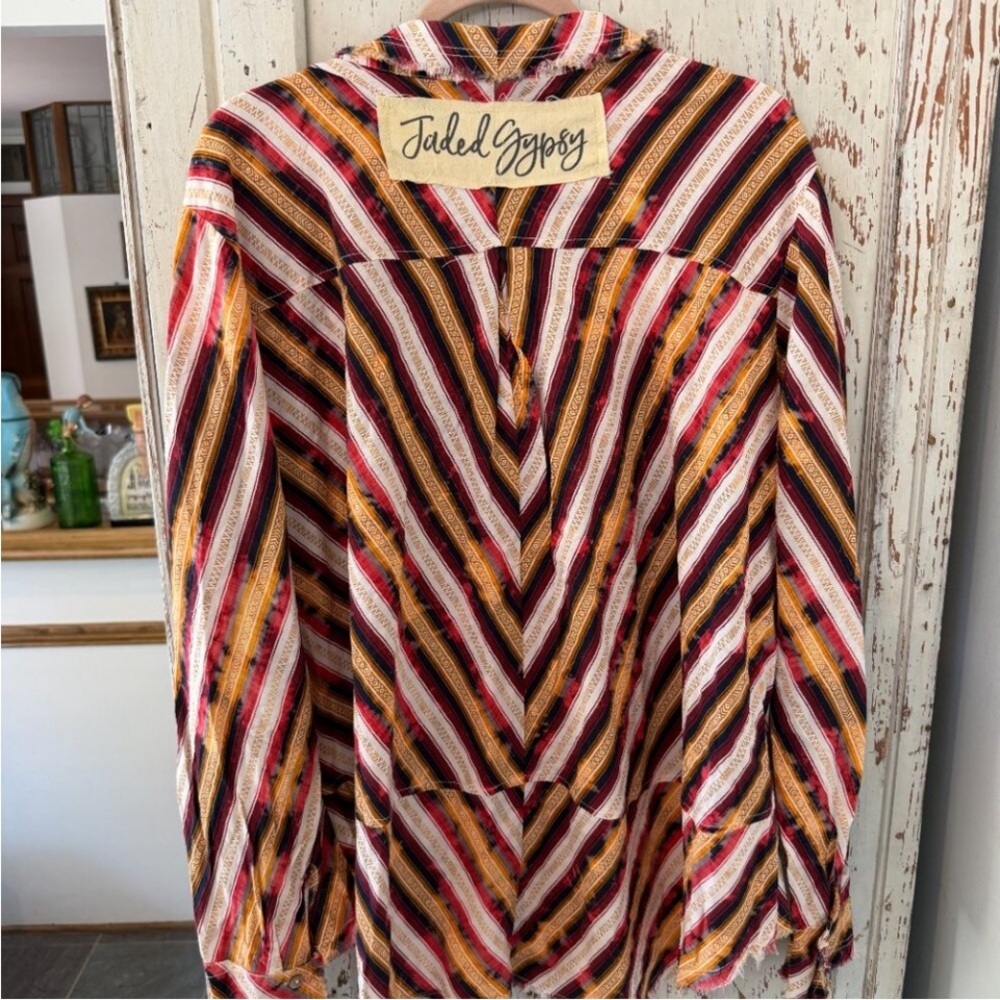 NWT JADED GYPSY FADE AWAY TOP - Picture 3 of 4